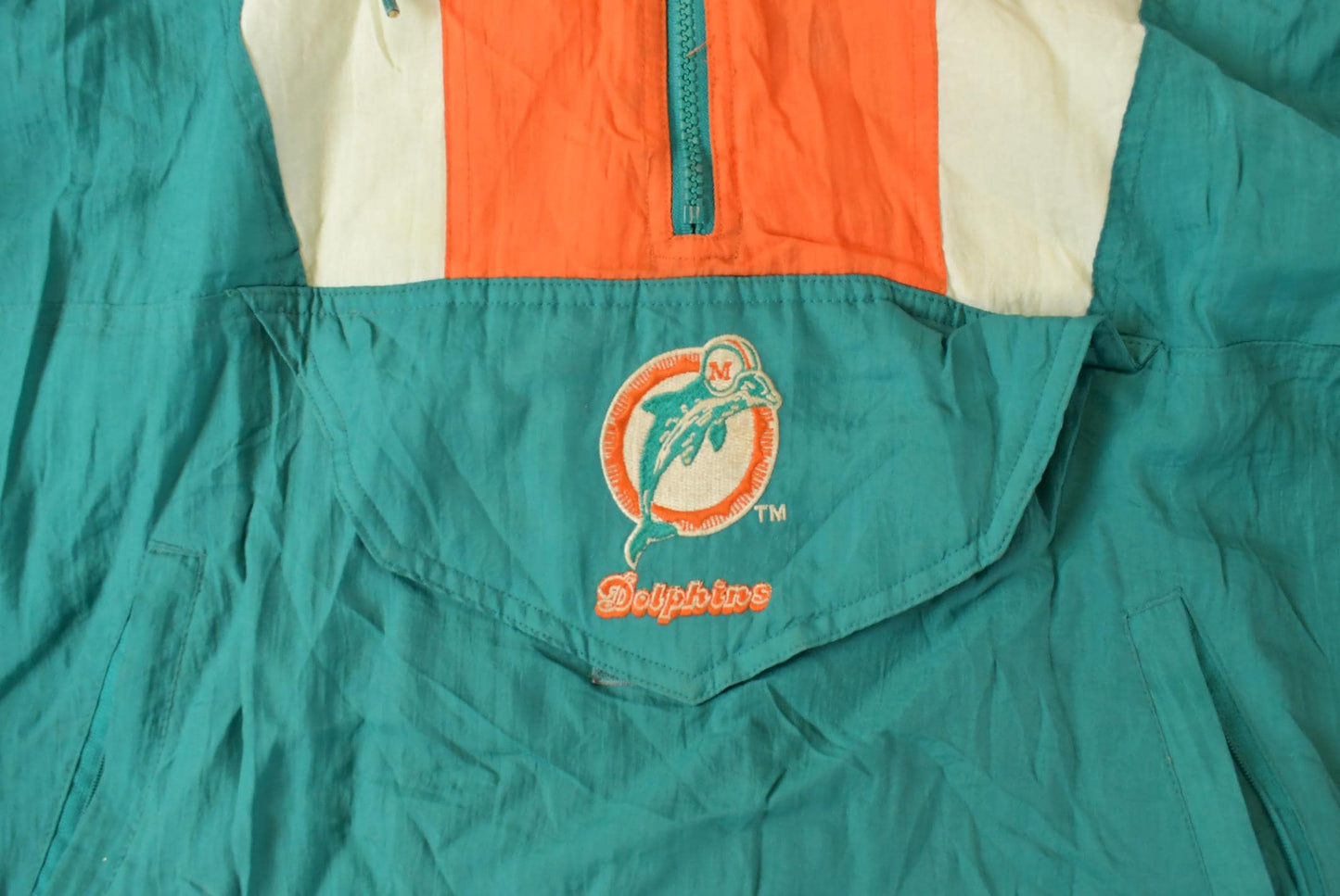 Vintage 1990s Miami Dolphins NFL Pro Line Starter Puffer Jacket Men's XL from propervintagecanada