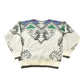 Vintage 1990s Michael Gerald Aztec Theme Knitted Sweater Men's Medium from propervintagecanada
