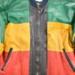 Vintage 1990s Michael Hoban Whermi Africa Themed Leather Jacket from propervintagecanada