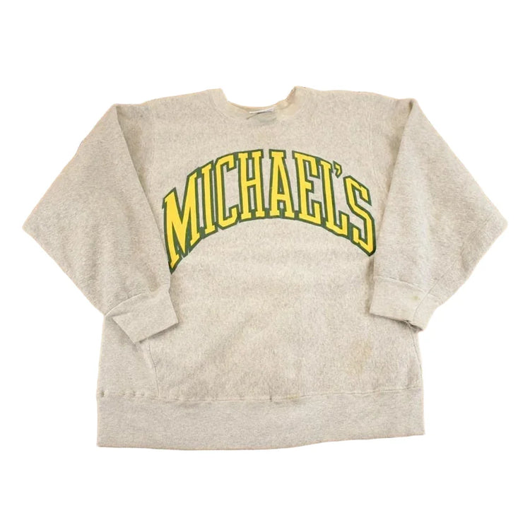 Vintage 1990s Michael's Spell Out Souvenir Crewneck Sweatshirt Mens M from propervintagecanada