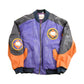 Vintage 1990s Micheal Hoban Martial Arts Patchwork Leather Jacket Men's XL from propervintagecanada