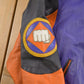 Vintage 1990s Micheal Hoban Martial Arts Patchwork Leather Jacket Men's XL from propervintagecanada