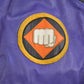 Vintage 1990s Micheal Hoban Martial Arts Patchwork Leather Jacket Men's XL from propervintagecanada