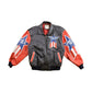 Vintage 1990s Micheal Hoban USA Patchwork Leather Jacket Men's XL from propervintagecanada