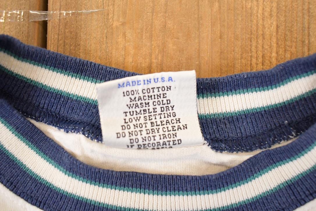 Vintage 1990s Michigan Beaches Souvenir Travel T-Shirt Men's L from propervintagecanada