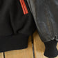 Vintage 1990s Michigan Devils Hockey Wool Leather Varsity Jacket Men's XL from propervintagecanada