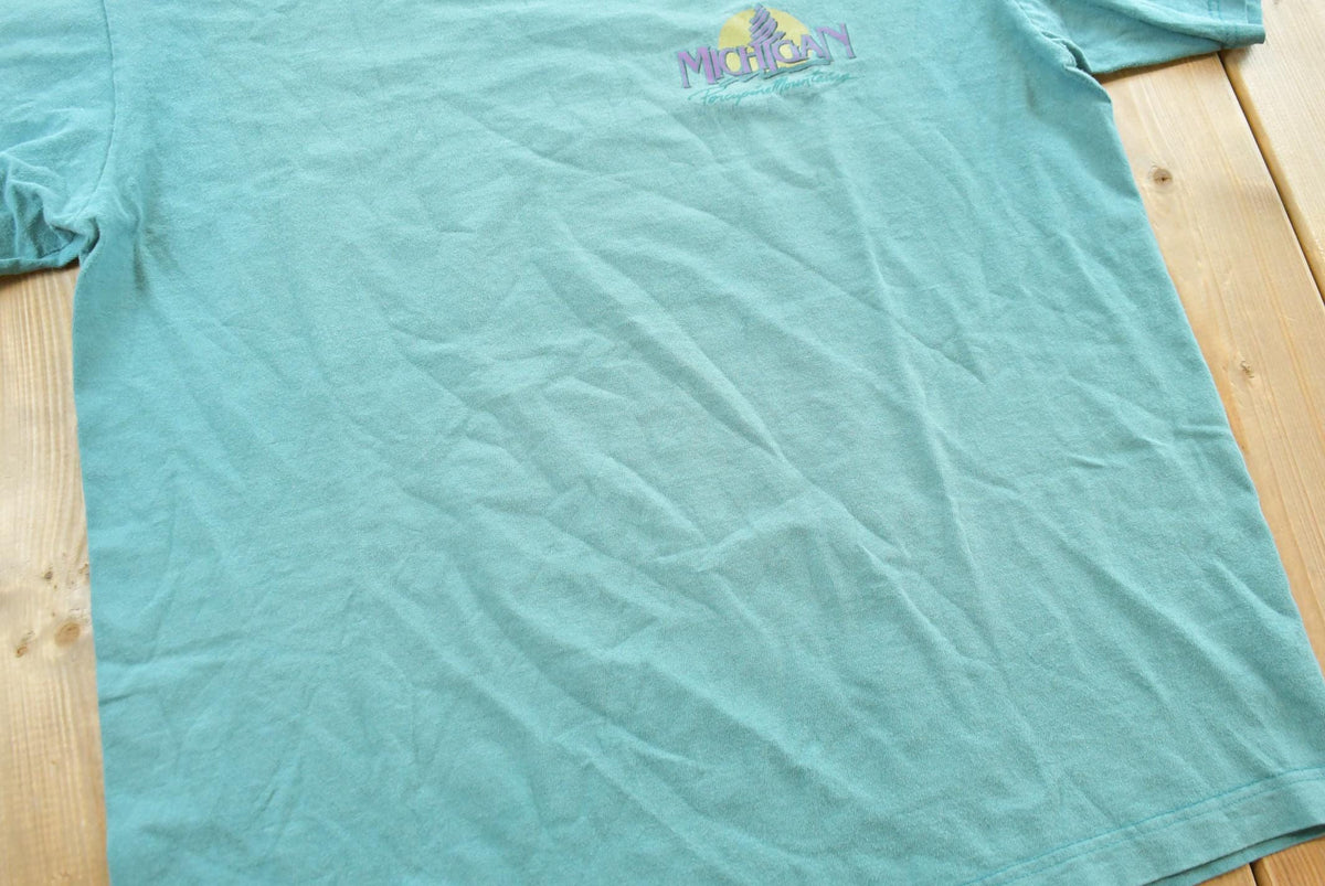 Vintage 1990s Michigan State Park T-Shirt Mens XL Men's Large from propervintagecanada