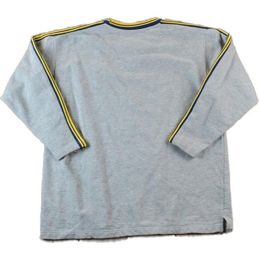 Vintage 1990s Michigan State University Basketball Collegiate Striped Sleeve Crew Neck Men's Medium from propervintagecanada