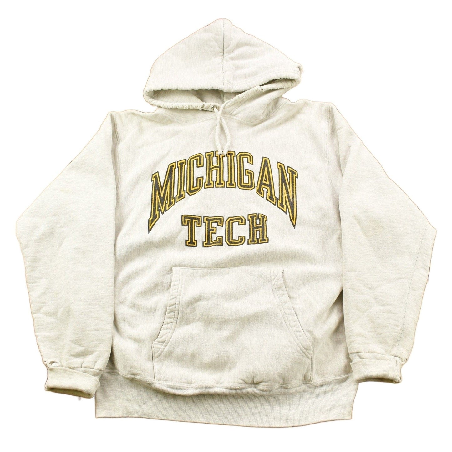 Vintage 1990s Michigan Tech University Collegiate Hoodie Men's Medium from propervintagecanada