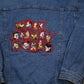Vintage 1990s Mickey Inc Disney Embroidered Jean Jacket Men's Medium from propervintagecanada