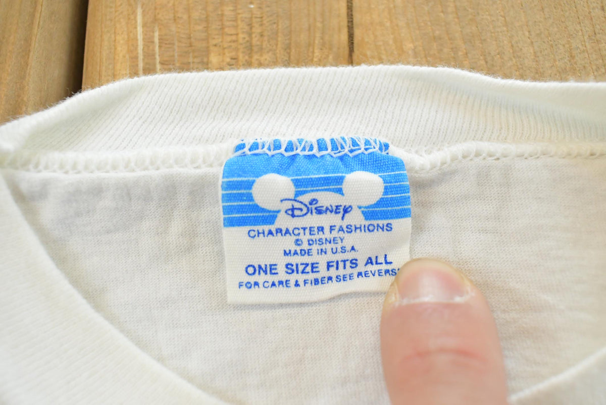 Vintage 1990s Mickey Mouse Disney Character Fashions T-Shirt Men's Large from propervintagecanada