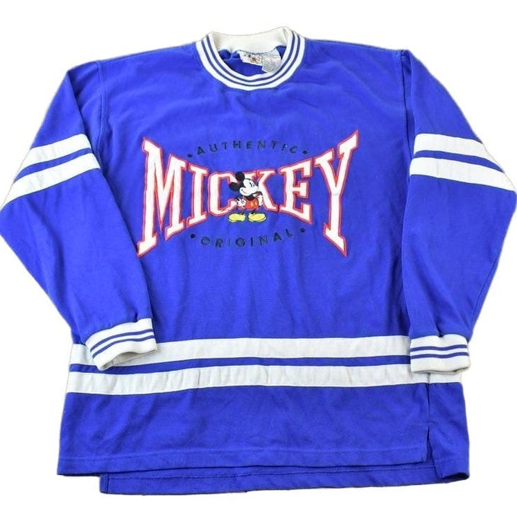 Vintage 1990s Mickey Mouse Disney Crewneck Men's Large from propervintagecanada