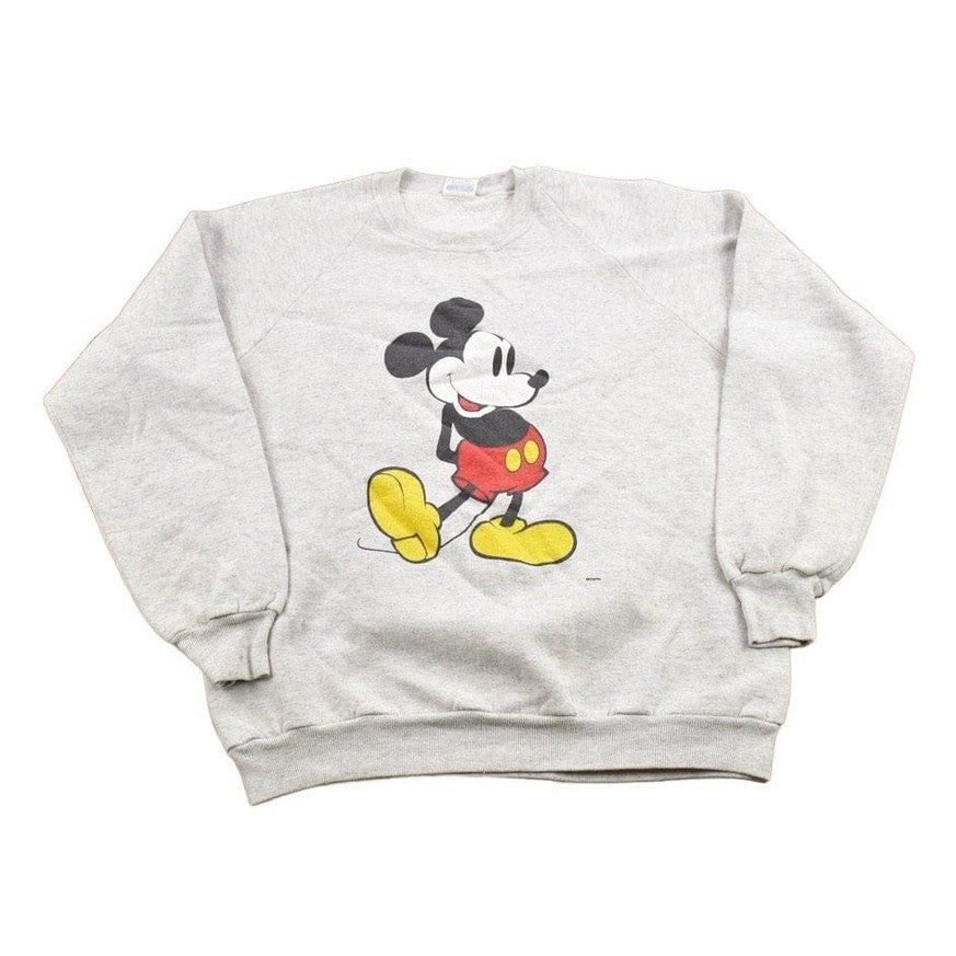 Vintage 1990s Mickey Mouse Disney Crewneck Men's Small from propervintagecanada