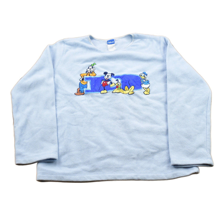 Vintage 1990s Mickey Mouse Disney Fleece Crewneck Women's S from propervintagecanada