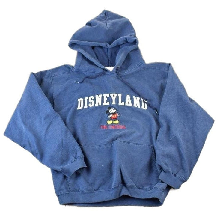 Vintage 1990s Mickey Mouse DisneyLand Hoodie Men's Small from propervintagecanada