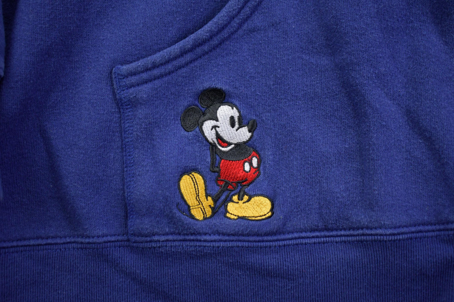 Vintage 1990s Mickey Mouse "Mickey" Spell-out Disney Hoodie Men's Large from propervintagecanada