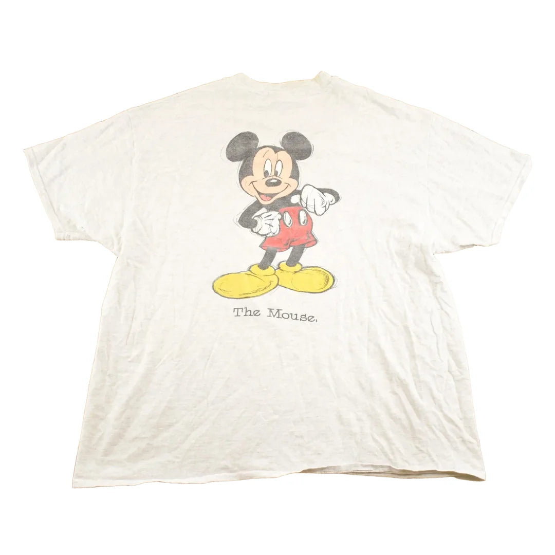 Vintage 1990s Mickey Mouse The Disney Store T-Shirt Men's L from propervintagecanada