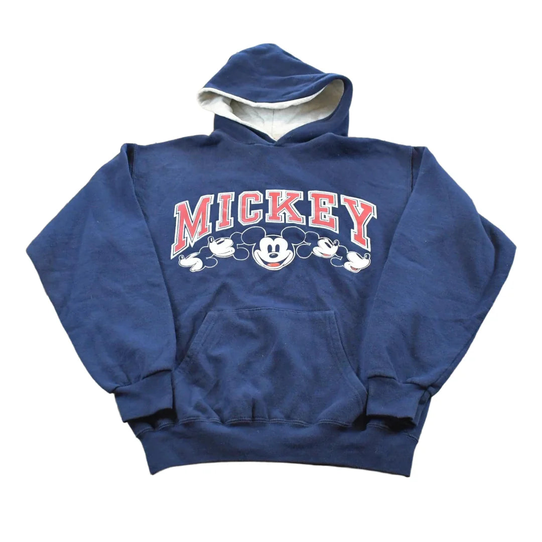 Vintage 1990s Mickey Mouse Walt Disney Designs Graphic Hoodie Men's S from propervintagecanada