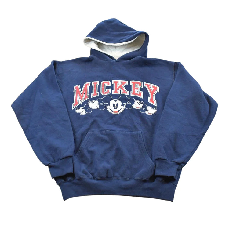 Vintage 1990s Mickey Mouse Walt Disney Designs Graphic Hoodie Men's S from propervintagecanada