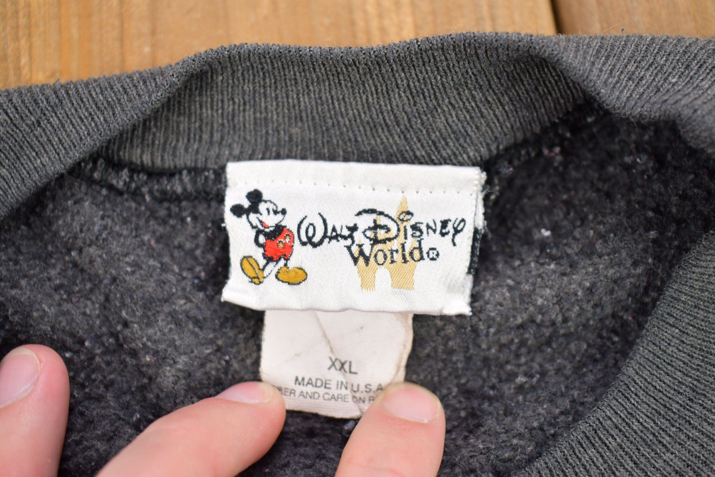 Vintage 1990s Mickey Mouse Walt Disney World Disney Crewneck Men's 2XL from propervintagecanada