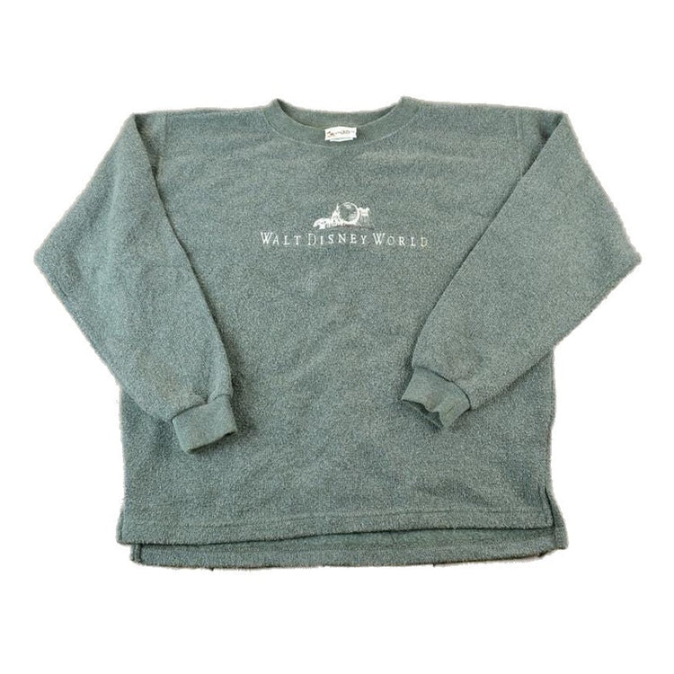 Vintage 1990s Mickey Mouse Walt Disney World Knit Crewneck Men's XL from propervintagecanada