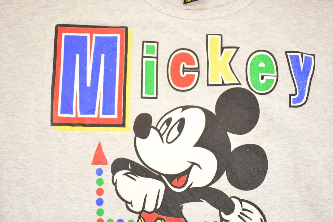 Vintage 1990s Mickey Unlimited Disney T-Shirt Men's XL from propervintagecanada