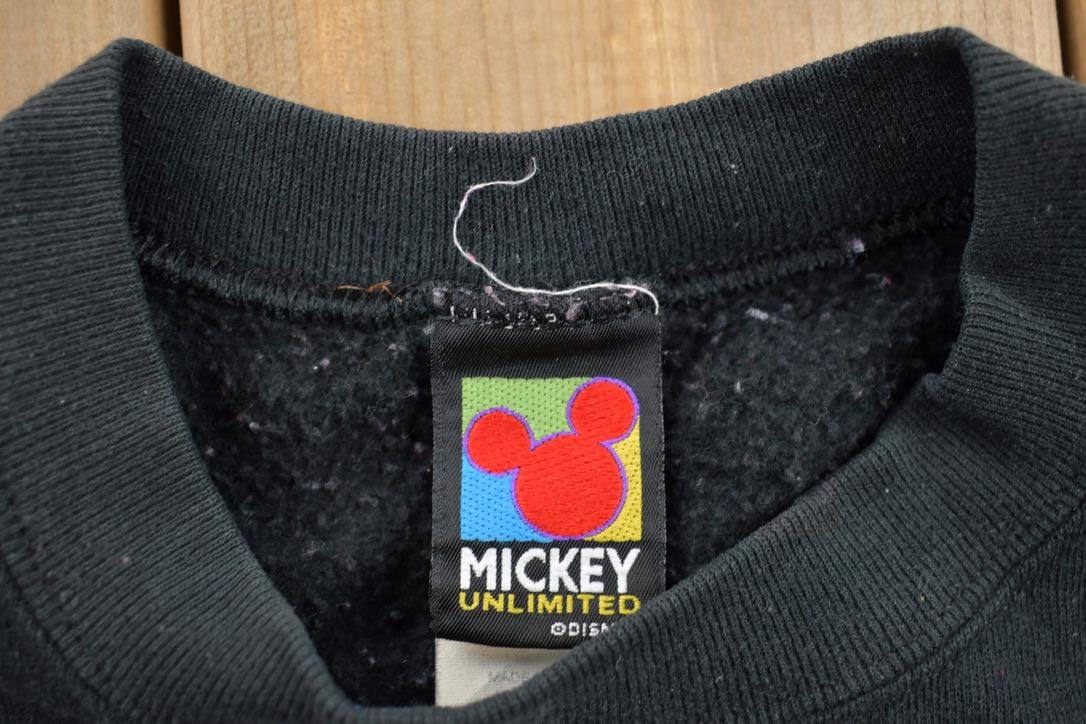 Vintage 1990s Mickey Unlimited Graphic Crewneck Sweatshirt Men's Large from propervintagecanada