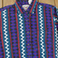 Vintage 1990s Mid-West Garment Co South Western Cowboy Style Button Up Shirt Men's Large from propervintagecanada
