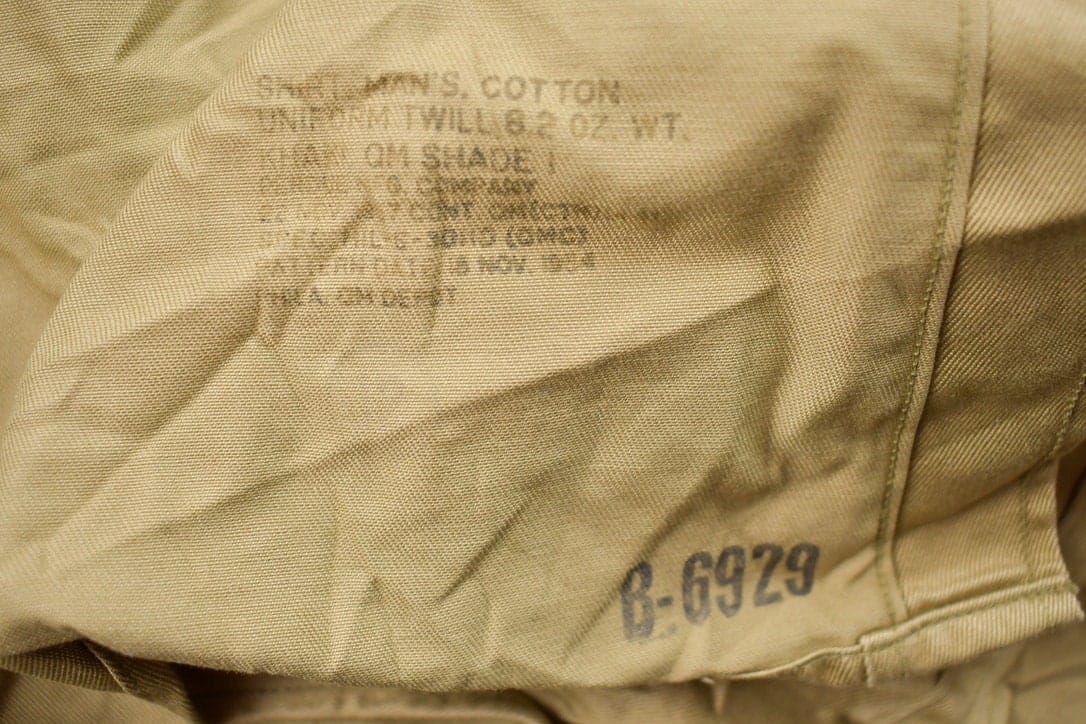 Vintage 1990s Military Button Up Shirt from propervintagecanada