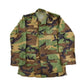 Vintage 1990s Military Camo Button Up Jacket Men's XS from propervintagecanada