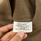 Vintage 1990s Military Henley Knit Sweater Men's M-L from propervintagecanada