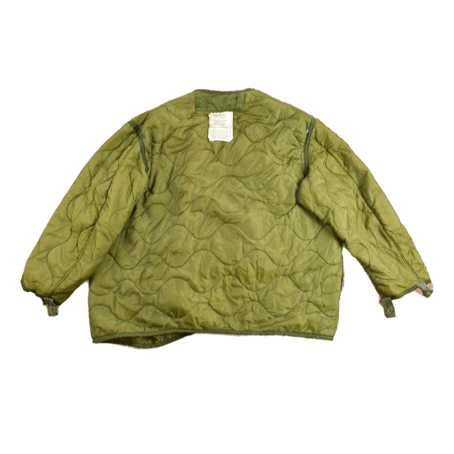Vintage 1990s Military M65 Jacket Lining Men's Large from propervintagecanada