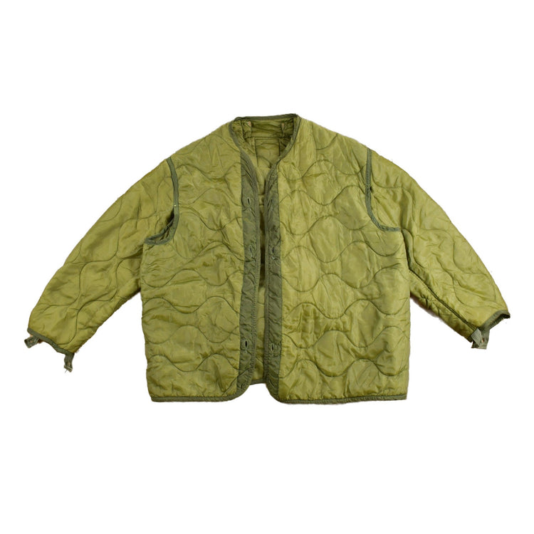 Vintage 1990s Military M65 Jacket Lining Men's Large from propervintagecanada