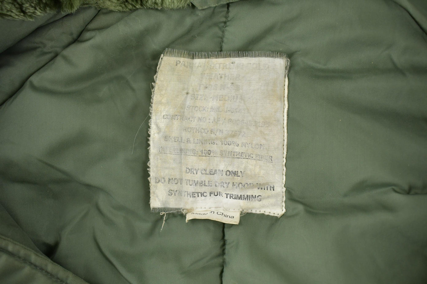 Vintage 1990s Military Parka Jacket Size M Men's Medium from propervintagecanada