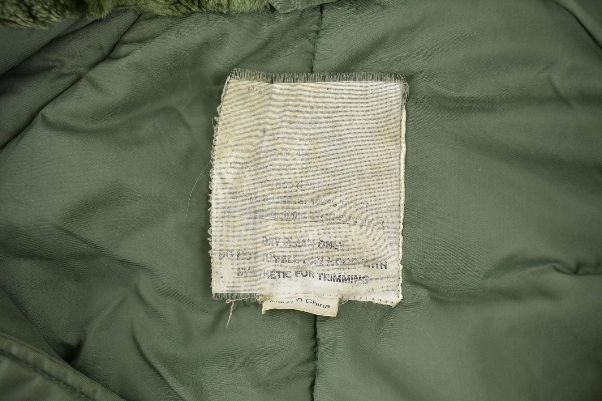 Vintage 1990s Military Parka Jacket Size M Men's Medium from propervintagecanada