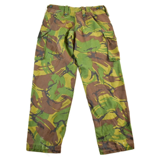 Vintage 1990s Military Woodland Camouflage Cargo Pocket Pants 35 x30 from propervintagecanada