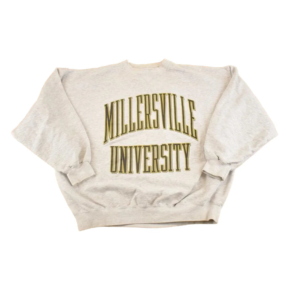 Vintage 1990s Millersville University Crewneck Sweatshirt Men's XL from propervintagecanada