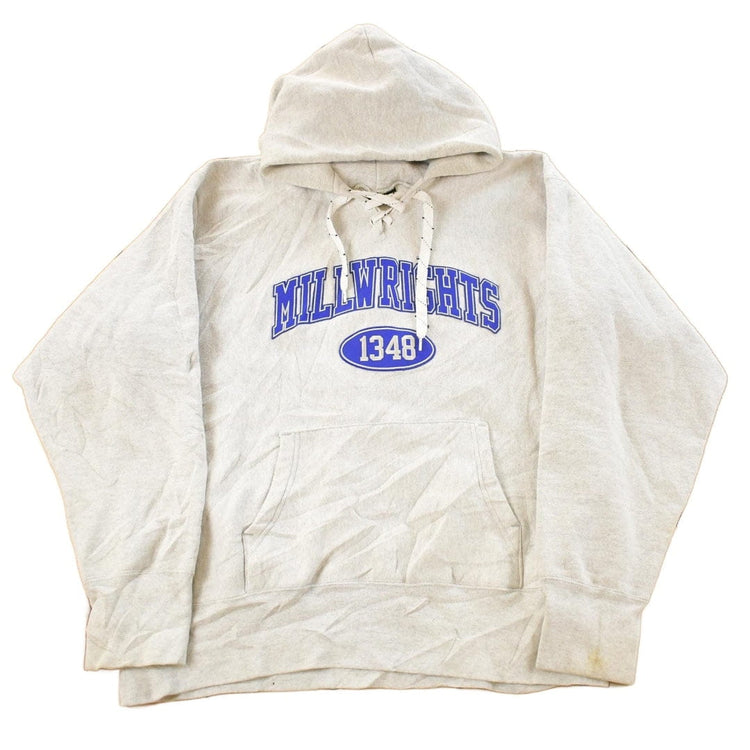Vintage 1990s Millwrights Local 1348 Labor Union Hoodie Men's 2XL from propervintagecanada