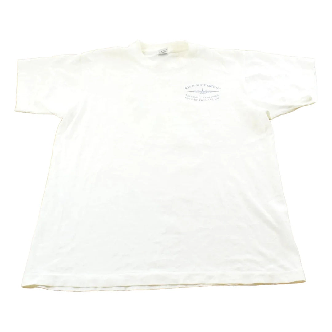 Vintage 1990s Minnesota Air Lifters National Guard Single Stitch T-Shirt Mens L from propervintagecanada