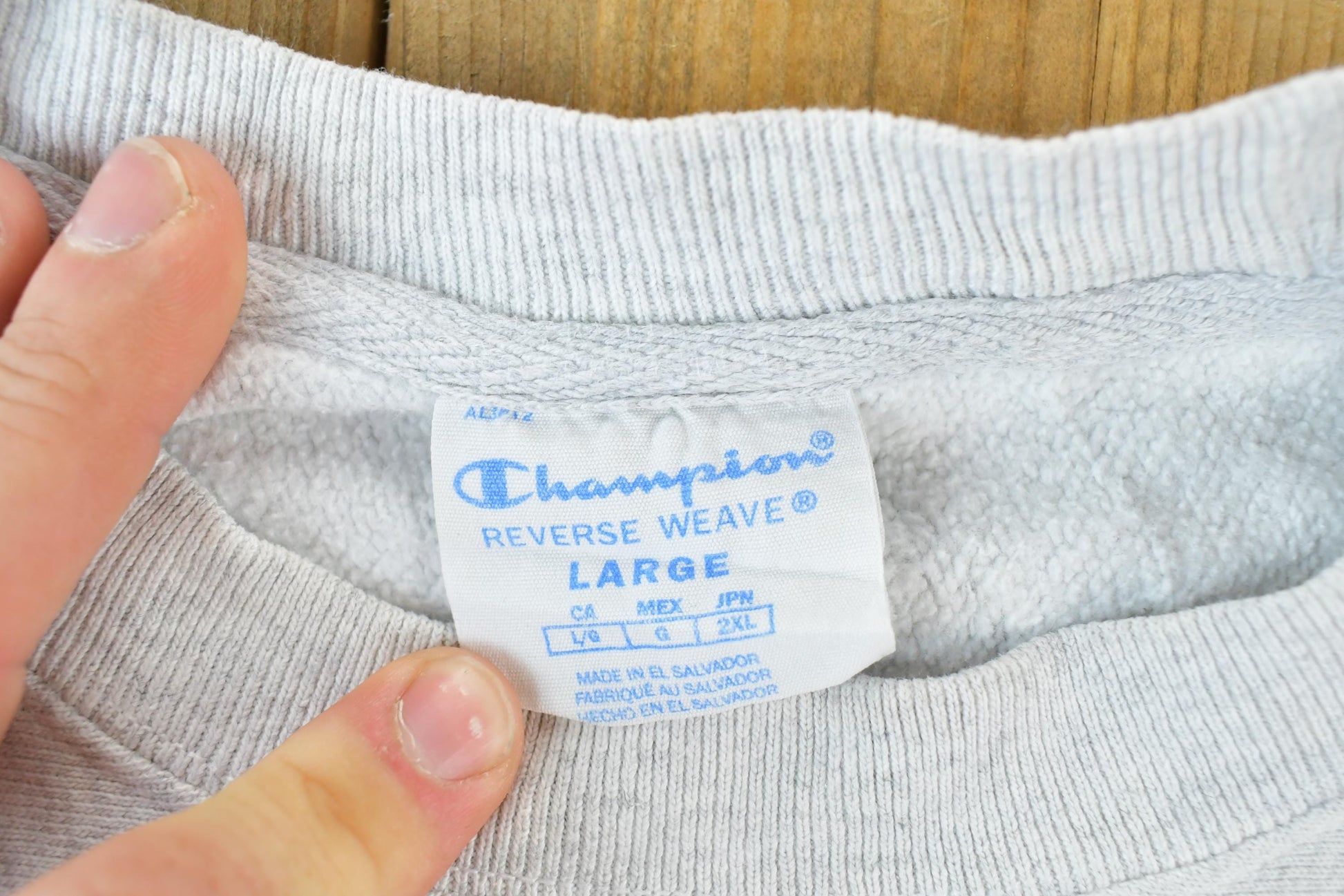 Vintage 1990s Minnesota Champion Reverse Weave Crewneck Sweatshirt Men's Large from propervintagecanada