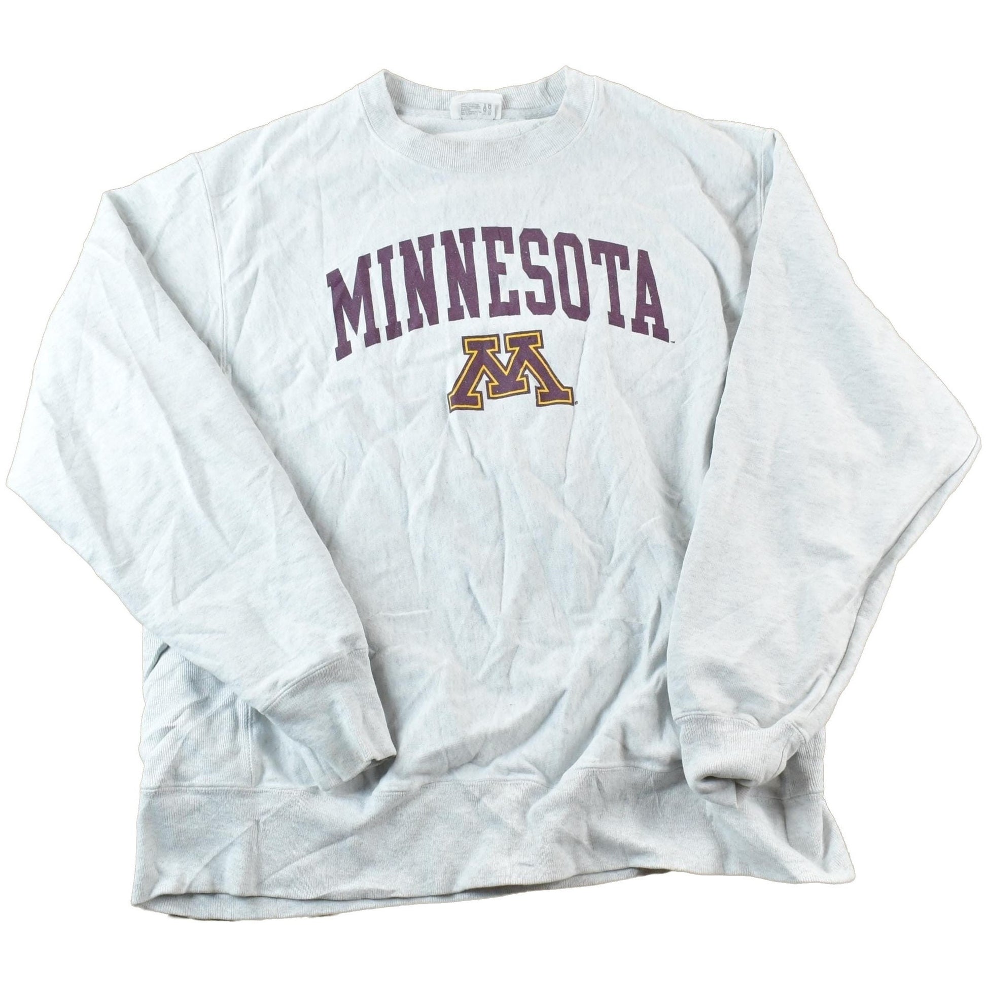 Vintage 1990s Minnesota Champion Reverse Weave Crewneck Sweatshirt Men's Large from propervintagecanada