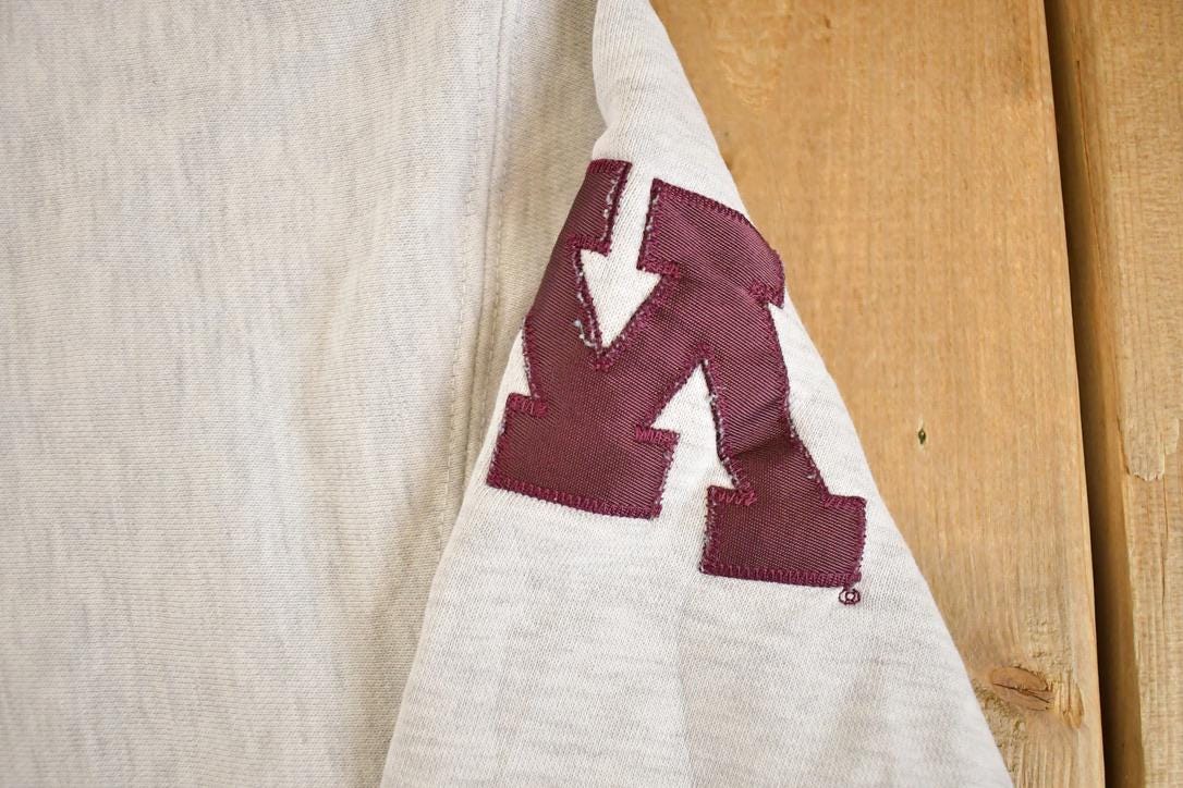Vintage 1990s Minnesota Crossgrain Spellout Souvenir Crewneck Sweatshirt Men's M from propervintagecanada