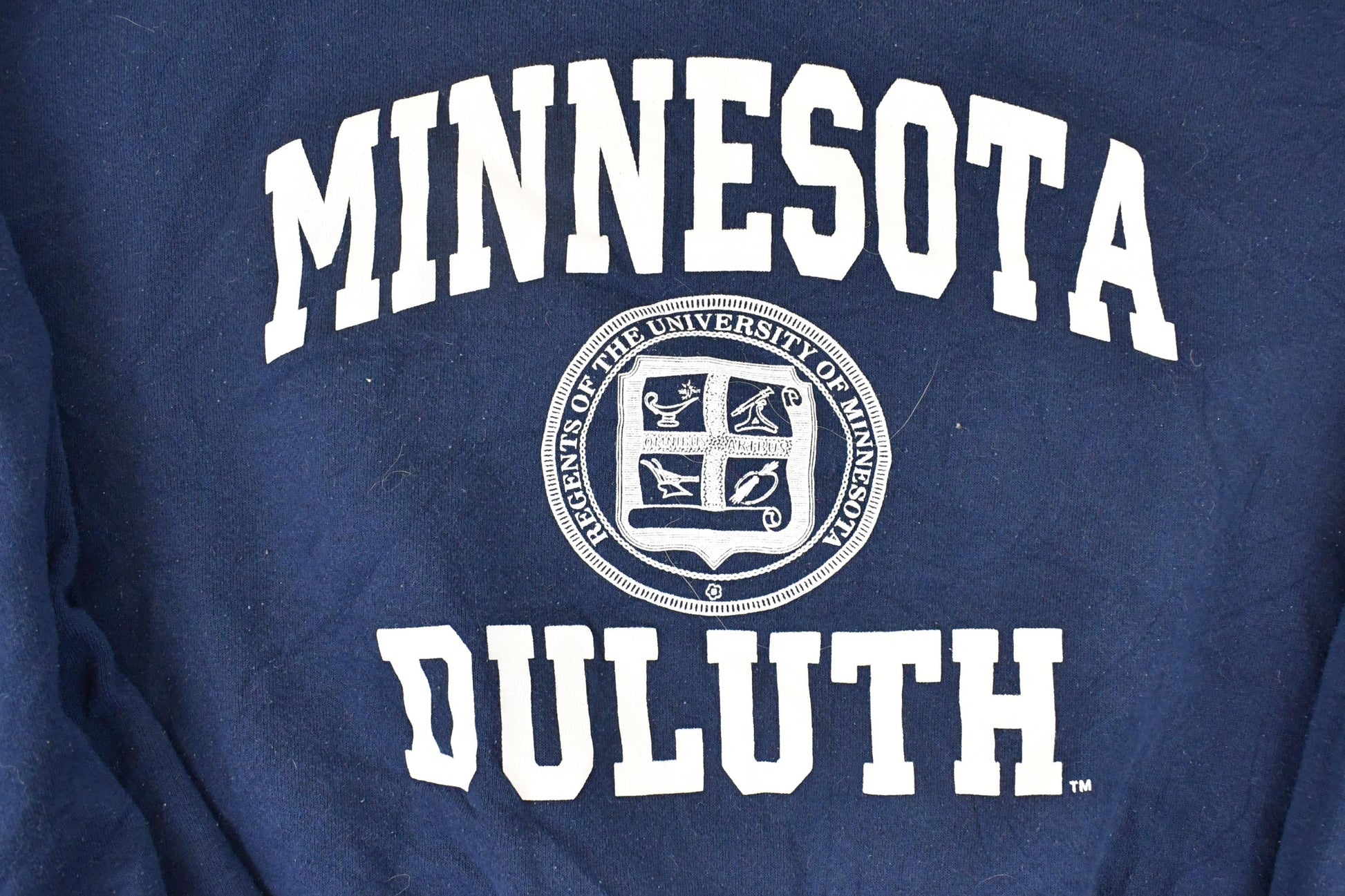 Vintage 1990s Minnesota Duluth University Crewneck Sweater Mens L from propervintagecanada