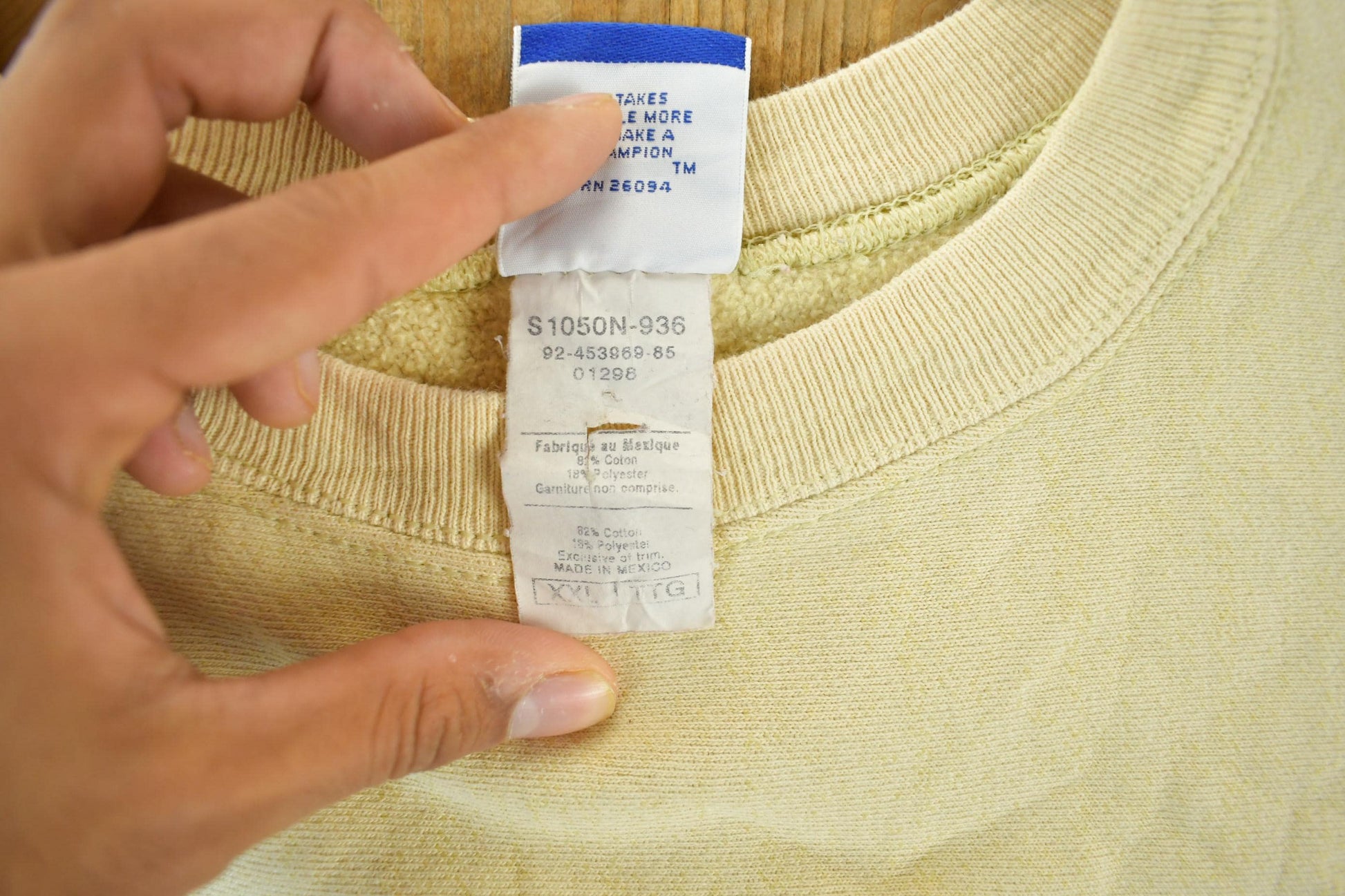 Vintage 1990s Minnesota Embroidered Champion Crewneck Sweatshirt Men's 2XL from propervintagecanada