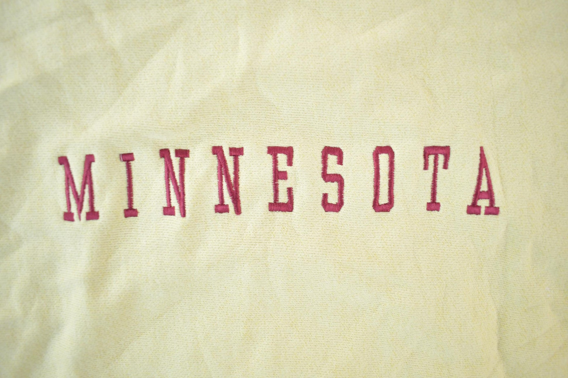 Vintage 1990s Minnesota Embroidered Champion Crewneck Sweatshirt Men's 2XL from propervintagecanada