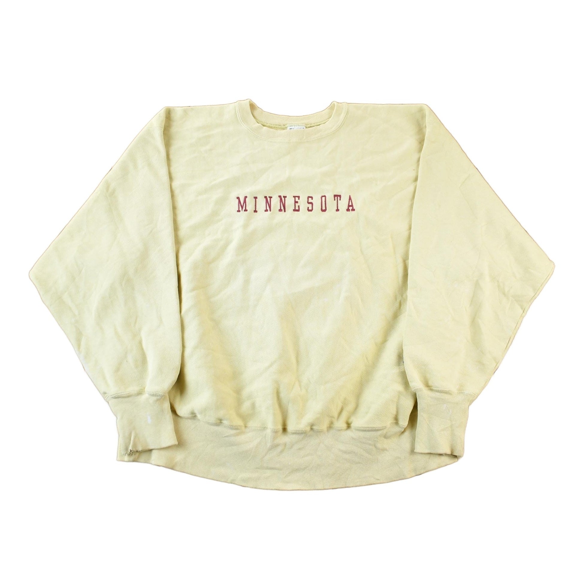 Vintage 1990s Minnesota Embroidered Champion Crewneck Sweatshirt Men's 2XL from propervintagecanada