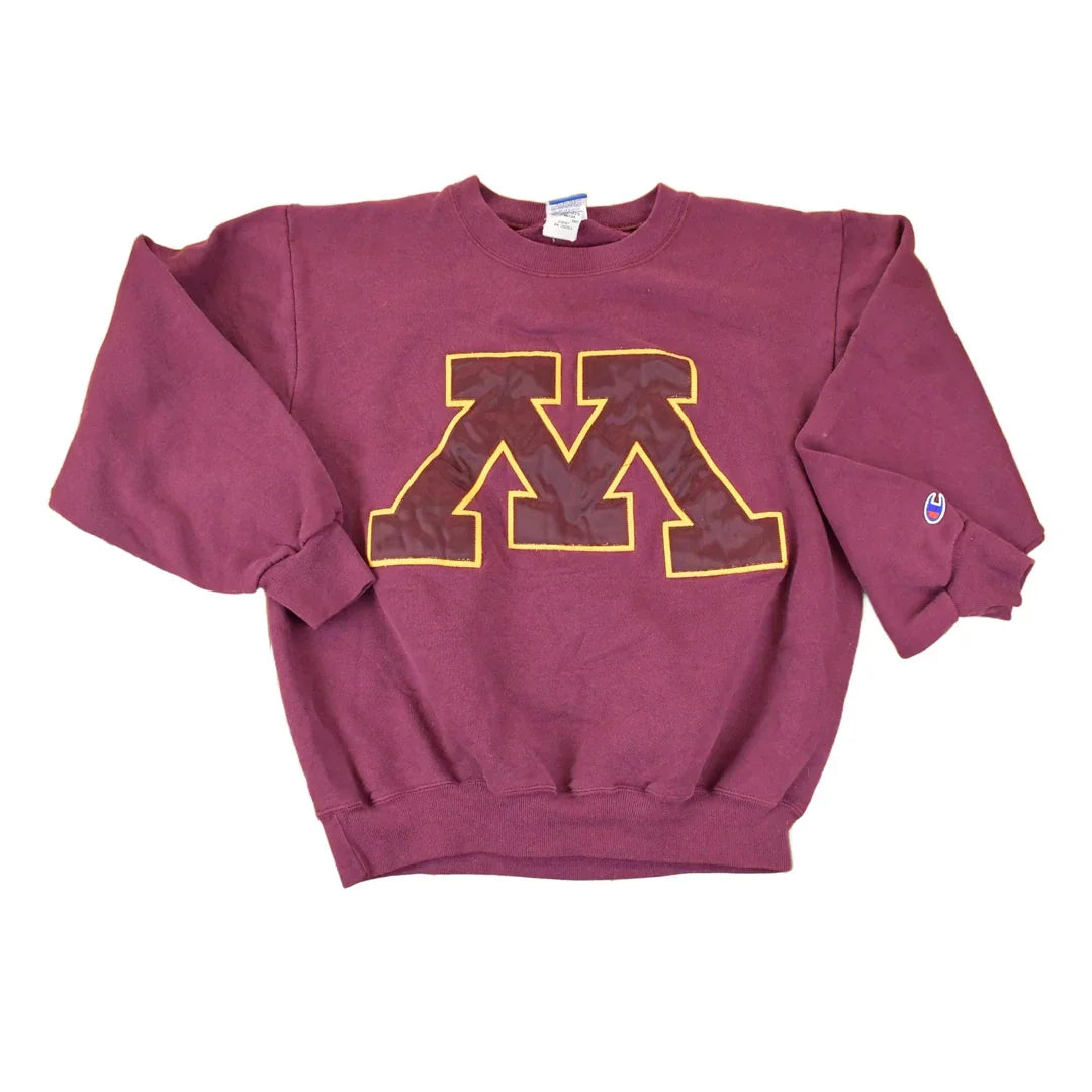 Vintage 1990s Minnesota Embroidered Champion Sweatshirt Womens XL from propervintagecanada