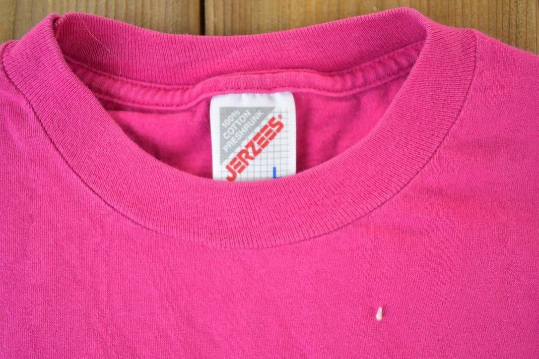 Vintage 1990s Minnesota Floral Souvenir Single Stitch Graphic Print T-Shirt Made In USA Men's Large from propervintagecanada