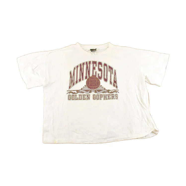 Vintage 1990s Minnesota Golden Gophers Collegiate T-Shirt Men's XXL from propervintagecanada