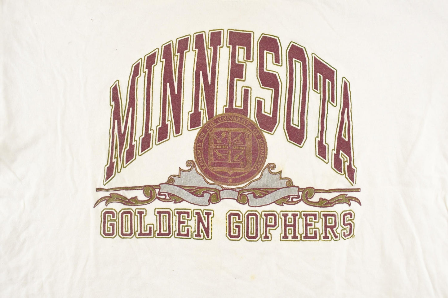 Vintage 1990s Minnesota Golden Gophers Collegiate T-Shirt Men's XXL from propervintagecanada
